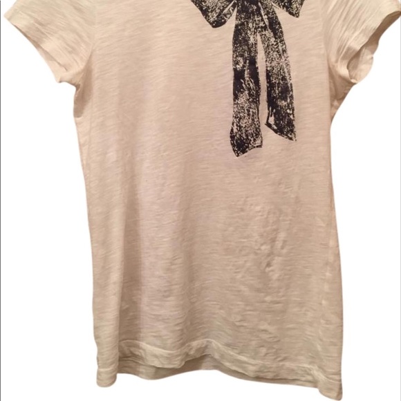 Blue bow tie print tee - Picture 2 of 2